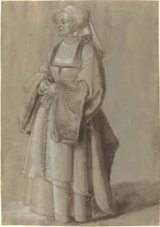 Joven con traje neerlandés
